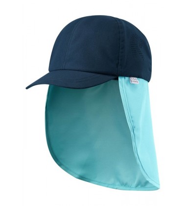 Reima kepurė su UV filtru Tropisk. Spalva tamsiai mėlyna / žydra