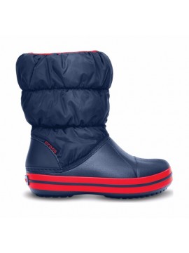 Crocs™ žieminiai batai Kids' Winter Puff. Spalva tamsiai mėlyna/ raudona