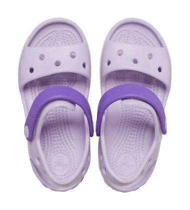 Crocs™ Crocband Sandal Kids basutės. Spalva šviesiai violetinė / tamsiai violetinė