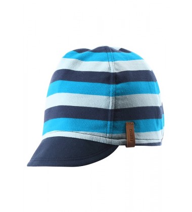 Reima pavasario / vasaros kepurė Kilppari. Spalva mėlyna / dryžuota
