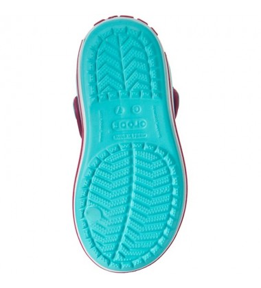 Crocs Crocband Sandal basutės. Spalva mėtinė / rožinė