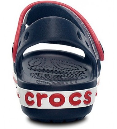 Crocs Crocband Sandal basutės. Spalva tamsiai mėlyna / raudona