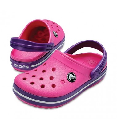 Crocs Crocband Clog klumpės. Spalva rožinė / violetinė