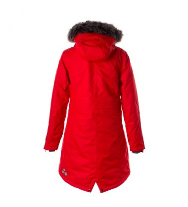 Huppa moteriška žiemos striukė - paltukas VIVIAN. Spalva ryškiai raudona 2021/2022