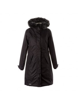 Huppa moteriškas žiemos paltukas VIENNA. Spalva juoda