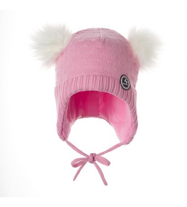 Huppa žieminė kepurė Ariana. Spalva ryškiai rožinė