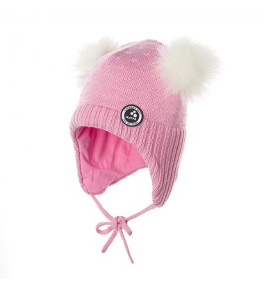 Huppa žieminė kepurė Ariana. Spalva ryškiai rožinė