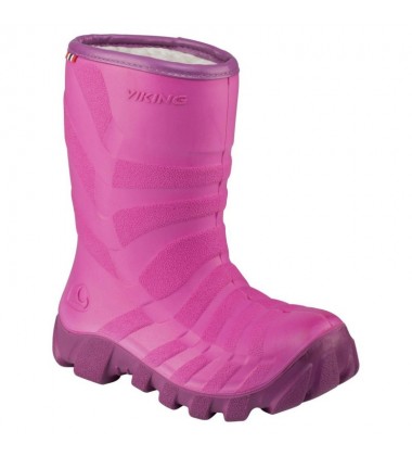 Viking žiemos batai ULTRA 2.0. Spalva ryškiai rožinė