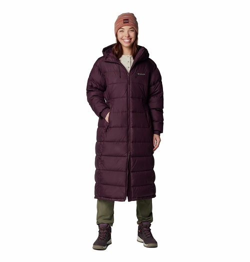 Naujiena! Columbia moteriška prailginta striukė Pike Lake™ II Long Jacket. Spalva bordinė