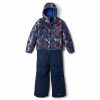 Naujiena! Columbia BUGA dviejų dalių kombinezonas 2024 m. Spalva mėlyna su printu / tamsiai mėlyna ( DYDŽIAI XXS-M )