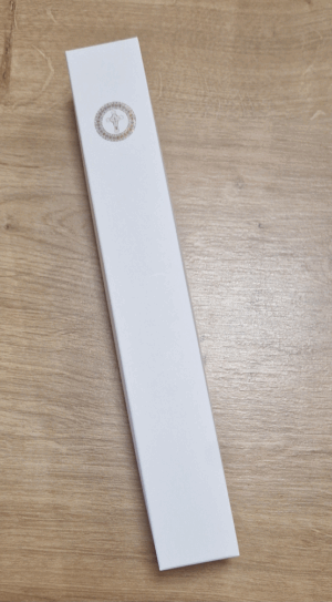 Krikšto žvakės kartoninė dėžutė 30 cm