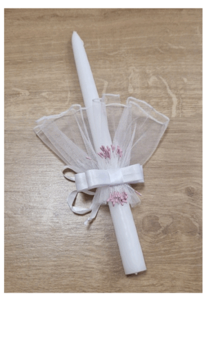 Krikšto žvakė 30 cm (20)