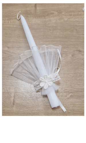 Krikšto žvakė 30 cm (16)