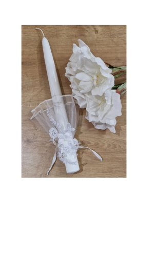 Krikšto žvakė 38 cm (9)