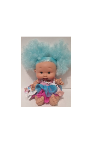 NINES D'ONIL LĖLYTĖ PEPOTIN (SPALVOTAIS PLAUKAIS 26CM)