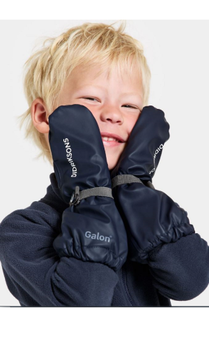 Didriksons pašiltintos kumštinės lietaus pirštinės vaikams Pileglove 8