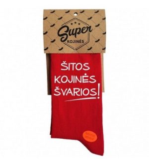 Super kojinės "Šitos kojinės švarios!"