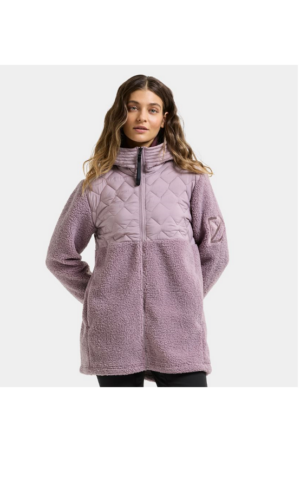 Didriksons hibridinis flisinis džemperis Bibi Wns Full Zip 2